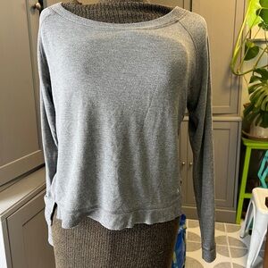 Vera Bradley Gray Long Sleeve Sweatshirt